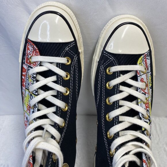 Converse Chuck 70 Hi "MiGente" Hi-Top Sneakers Black Unisex Lace-Up New171572C - Picture 9 of 16
